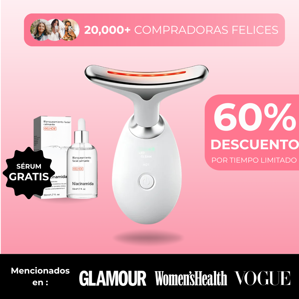 Escultor Facial LED 7-En-1 Veltura™ + Sérum Facial (GRATIS) - Edición Limitada