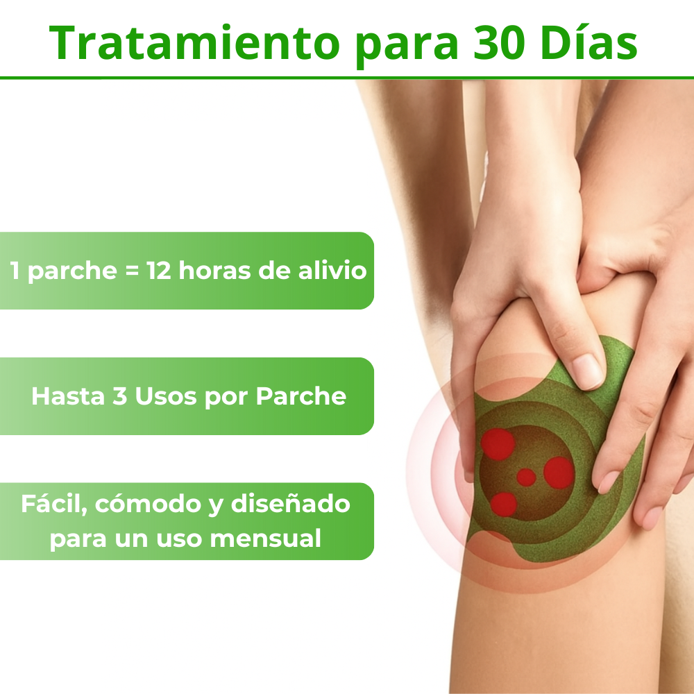 Parches Naturales para el Dolor de Rodilla Veltura™ - Edición Limitada