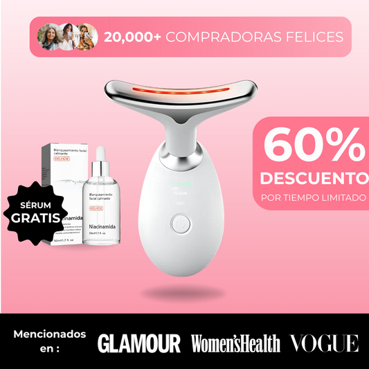 Escultor Facial LED 7-En-1 Veltura™ + Sérum Facial (GRATIS) - Edición Limitada