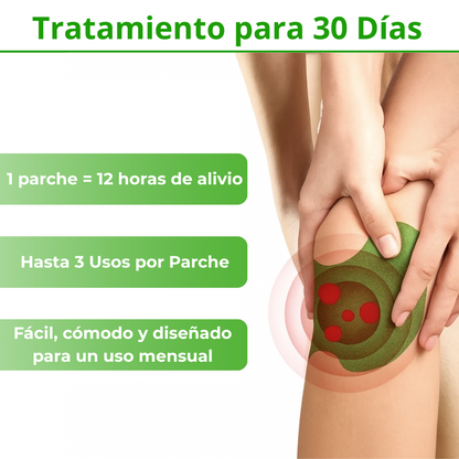 Parches Naturales para el Dolor de Rodilla Veltura™ - Edición Limitada